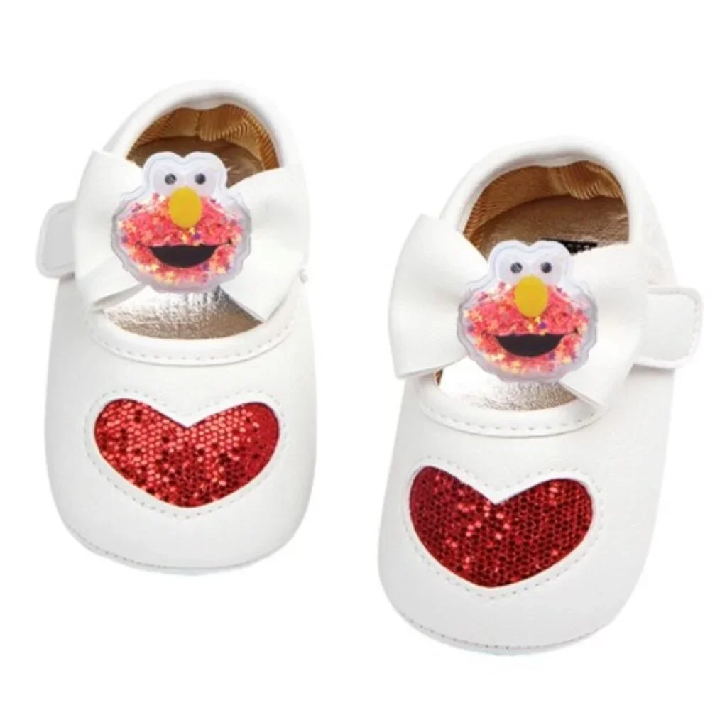 Elmo Girl Shoes Outfit Crib Shoes Elmo Birthday Sesame Street Shoes
